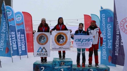 Dağ Kayağı Türkiye Şampiyonası Erciyes’te yapıldı