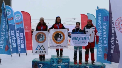 Dağ Kayağı Türkiye Şampiyonası Erciyes’te yapıldı