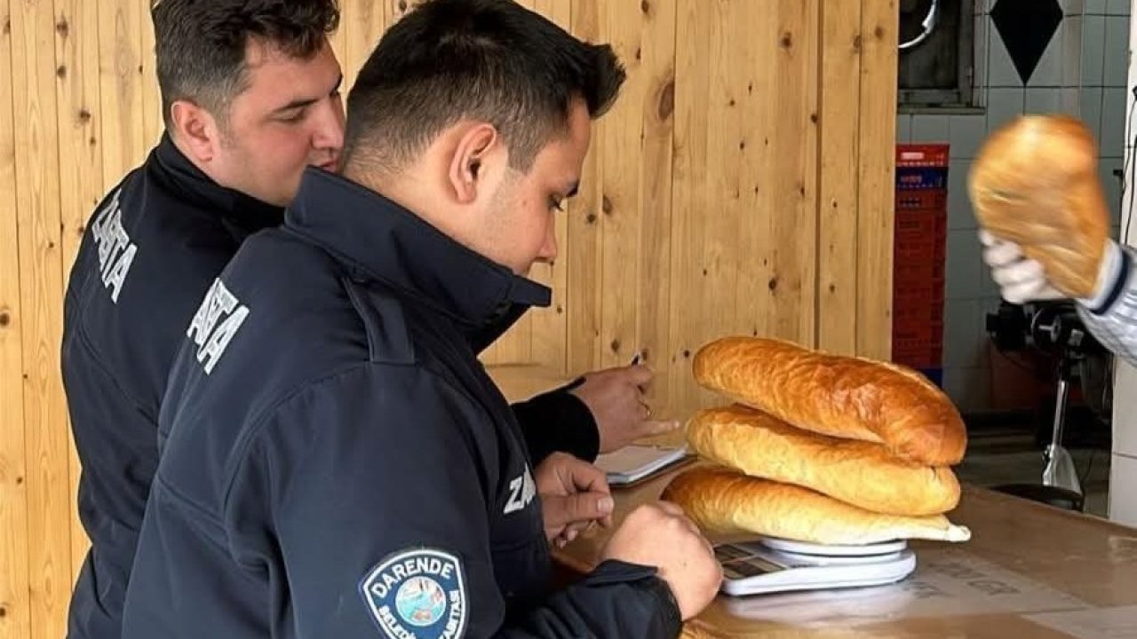 Darende’de zabıta ekiplerinden denetim