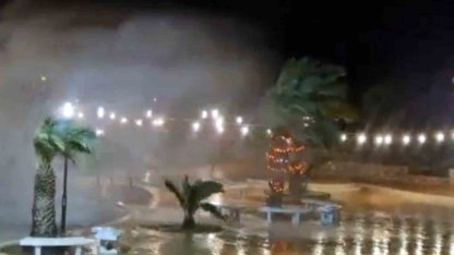 Datça’da fırtına etkili oldu