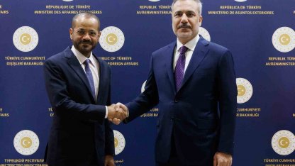 Dışişleri Bakanı Fidan, Umman Sultanlığı Dışişleri Bakanı Al Busaidi ile araya geldi