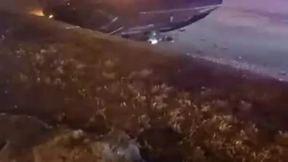 Diyarbakır’da çarpışan araçlardan biri takla attı: 1 yaralı