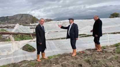 Dolu ve hortumun vurduğu Seydikemer’de oda başkanlarından destek çağrısı