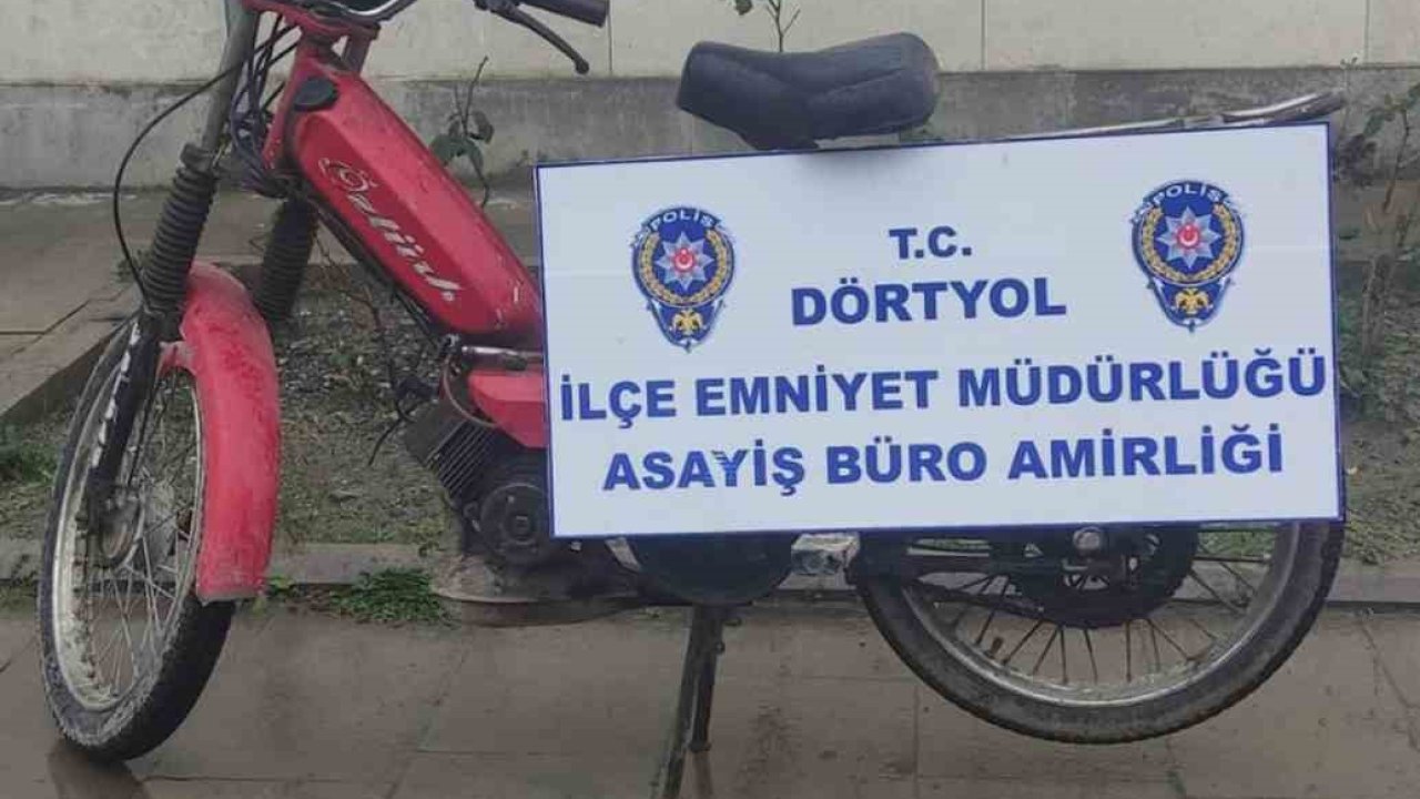 Dörtyol’da motosiklet hırsızlığı: 1 kişi tutuklandı