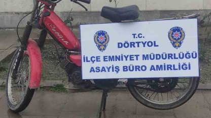 Dörtyol’da motosiklet hırsızlığı: 1 kişi tutuklandı