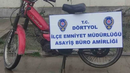 Dörtyol’da motosiklet hırsızlığı: 1 kişi tutuklandı