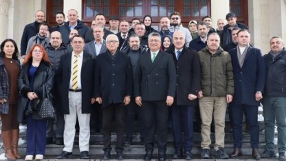 DPÜ Rektörü Kızıltoprak gazetecilerle bir araya geldi