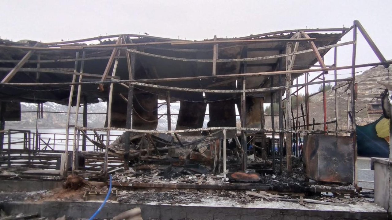 Duba restoranda ikinci yangın