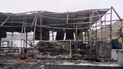 Duba restoranda ikinci yangın