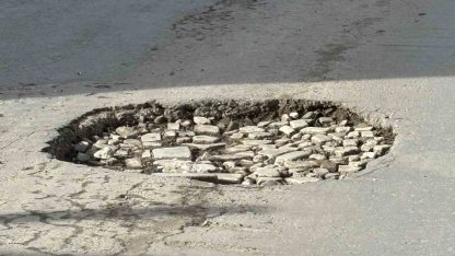 Edirne’de bozuk yollar sürücülerin çilesi oldu