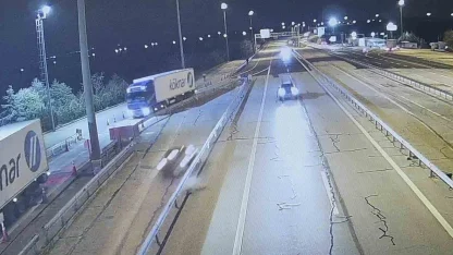 Edirne’de ters yöne giren alkollü sürücü kaza yaptı: 2 yaralı