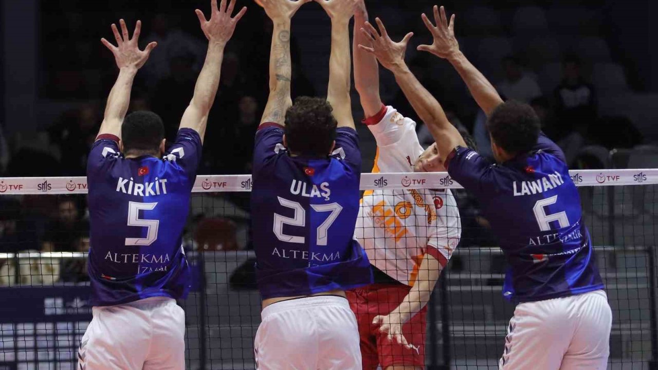 Efeler Ligi: Altekma: 1 - Galatasaray: 3