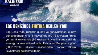 Ege Denizi için fırtına uyarısı