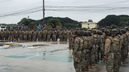 Ekvador’da organize suçla mücadelede 10 bin askerle "Bütüncül Hücum" operasyonu