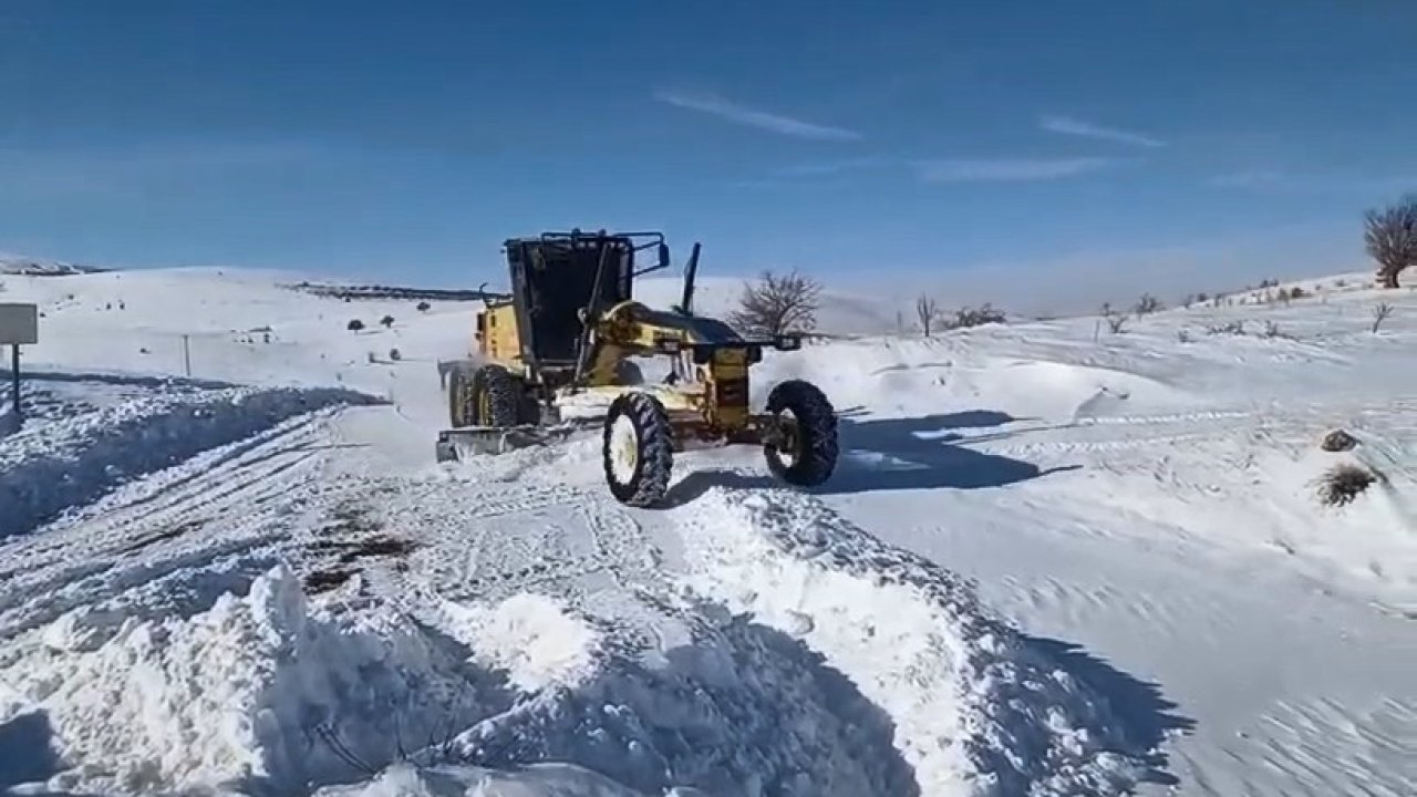 Elazığ’da 182 köy yolu ulaşıma kapandı