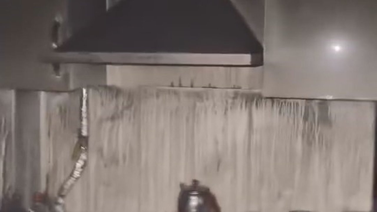 Elazığ’da ev yangını