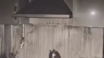 Elazığ’da ev yangını