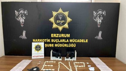 Erzurum polisinden uyuşturucu ve uyuşturucu tacirlerine geçit yok
