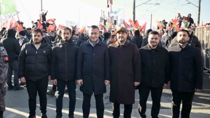 Esenyurt Belediye Başkan Vekili Can Aksoy’dan Filistin için güçlü destek