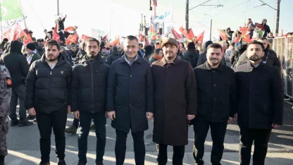 Esenyurt Belediye Başkan Vekili Can Aksoy’dan Filistin için güçlü destek