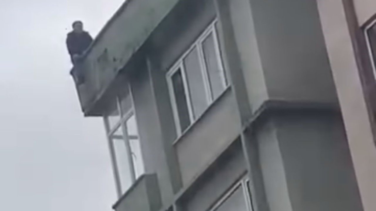 Eşiyle kavga edince barışmak için intihara kalkıştı