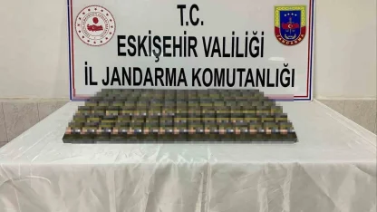 Eskişehir’de 187 paket gümrük kaçağı sigara ele geçirildi