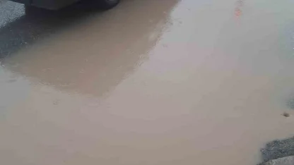 Eskişehir’de sağanak yolları göle çevirdi