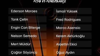Fenerbahçe’nin FCSB maçı kamp kadrosu belli oldu
