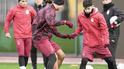 Galatasaray, Atletico Madrid maçı hazırlıklarına başladı
