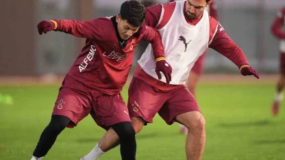 Galatasaray, Trabzonspor maçı hazırlıklarını sürdürdü