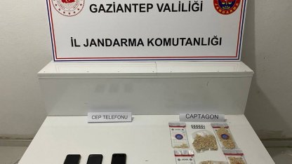 Gaziantep’te 5 bin adet uyuşturucu hap ele geçirildi: 2 şahıs tutuklandı