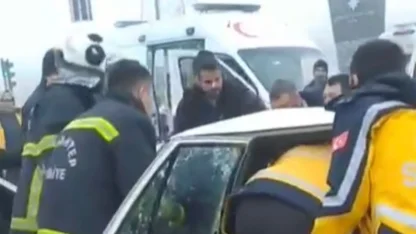 Gaziantep’te zincirleme trafik kazası: 1 ölü, 6 yaralı