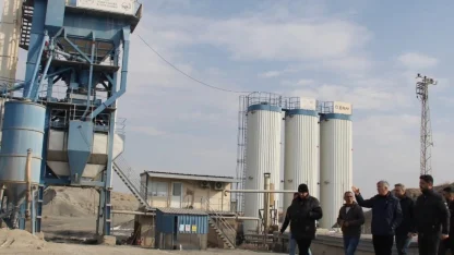 Genel Sekreter Akkuş’tan üretim tesislerine inceleme