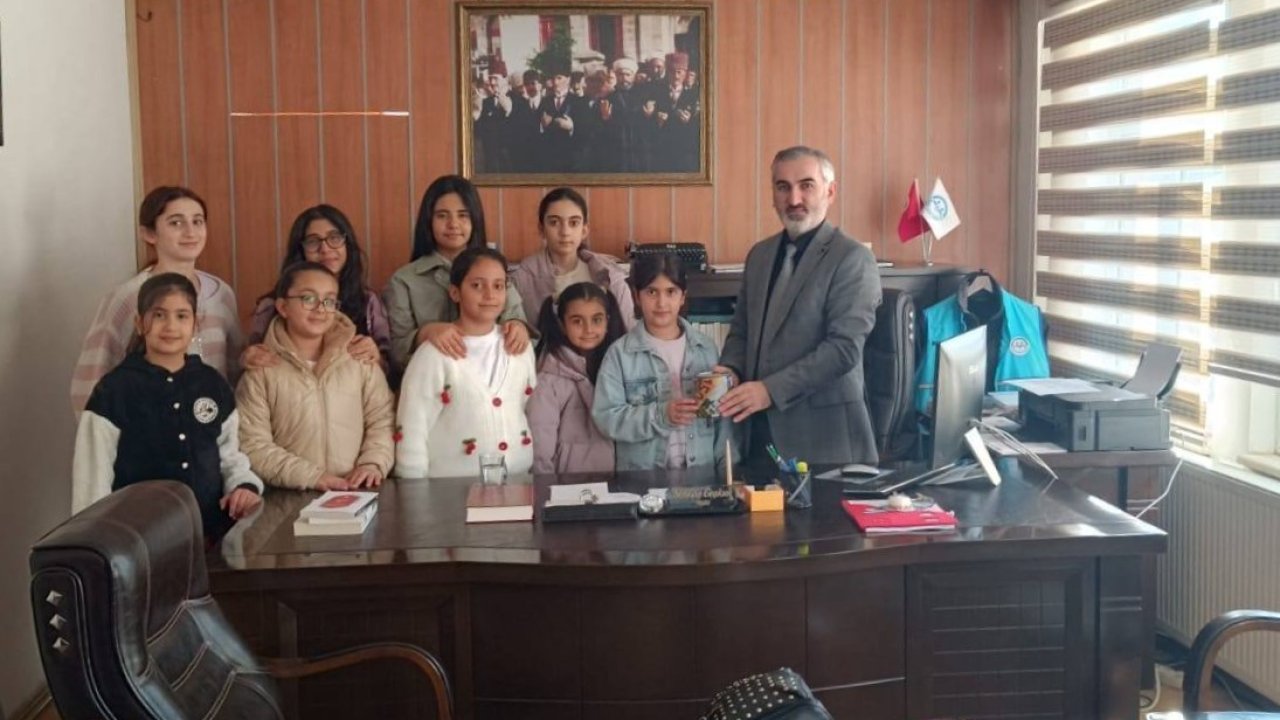 Germencikli miniklerden Gazze’ye anlamlı destek