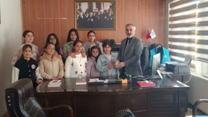 Germencikli miniklerden Gazze’ye anlamlı destek