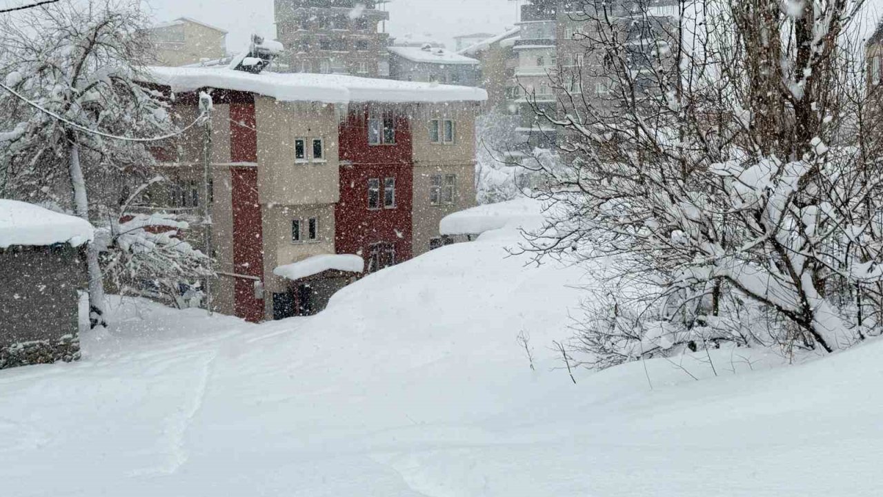 Hakkari’de okullar tatil edildi