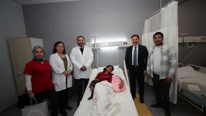 Hatay’da yeni yılın ilk bebeği ‘Sultan Nare’ oldu