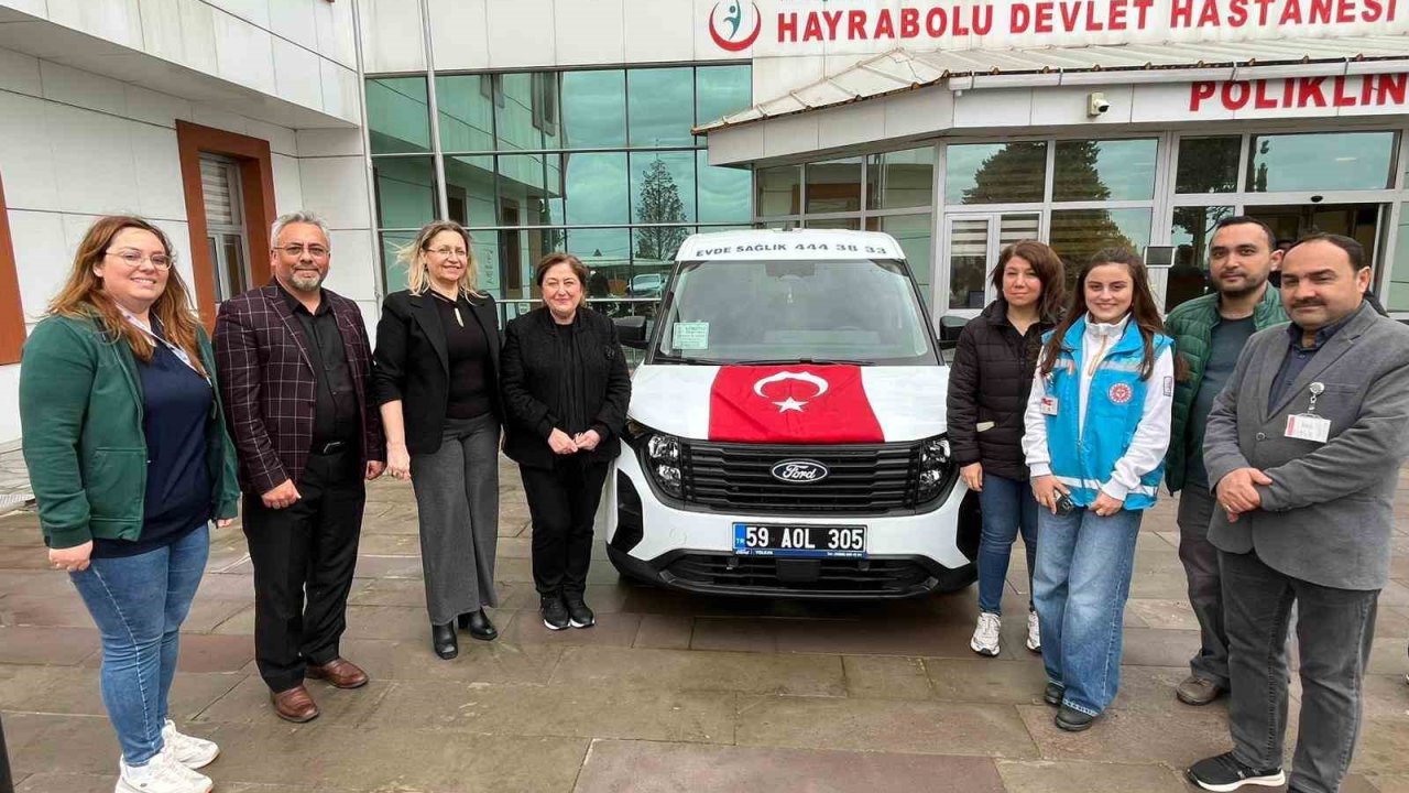 Hayrabolu’da hayırsever iş kadınından evlere şifa taşıyacak bağış