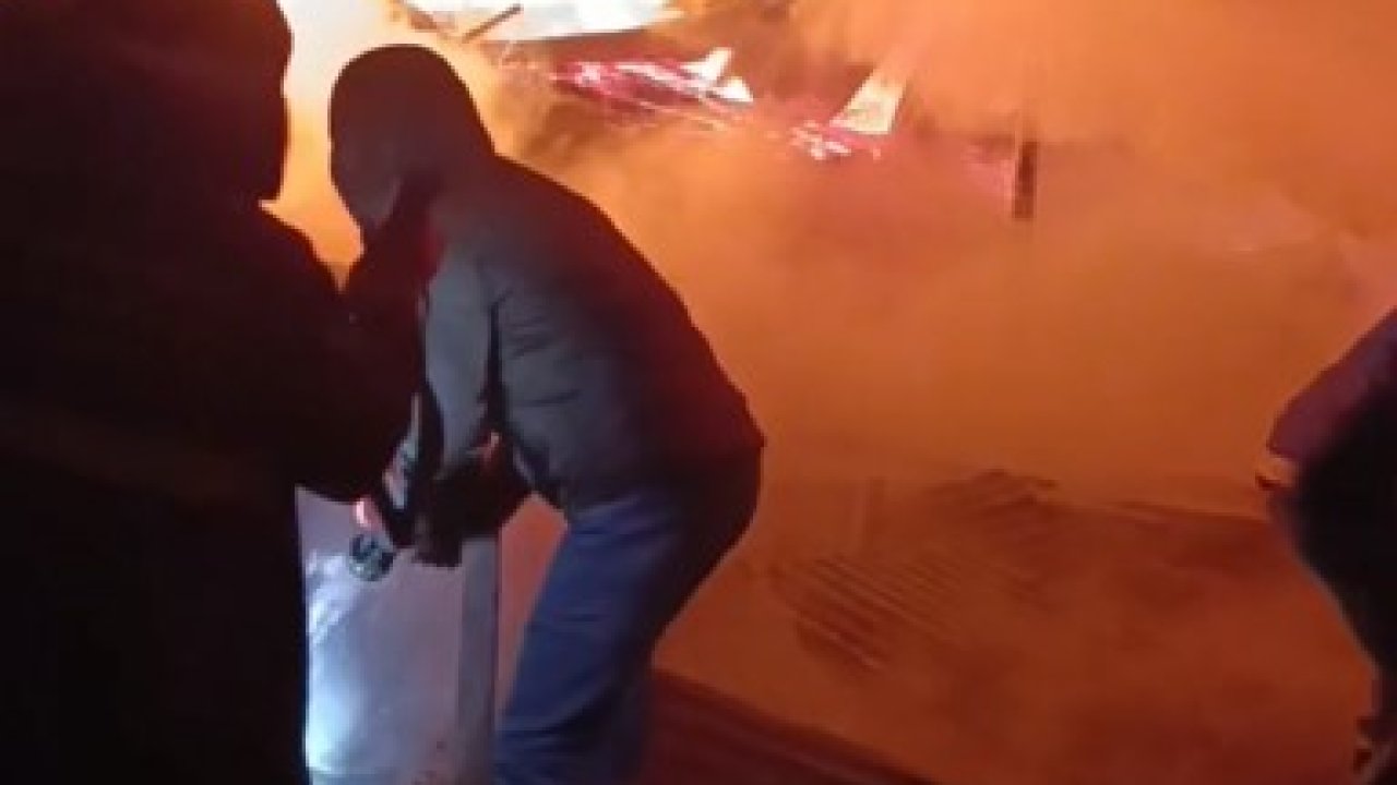 Hizan’da dipçik üretim atölyesinde yangın