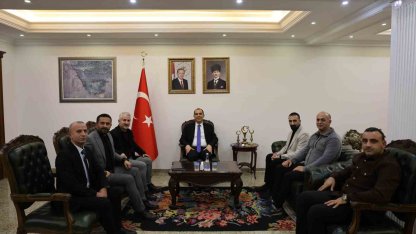 IÇGC’den Vali Taşolar’a hayırlı olsun ziyareti