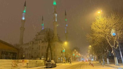 Iğdır’da kar yağışı etkisini sürdürüyor