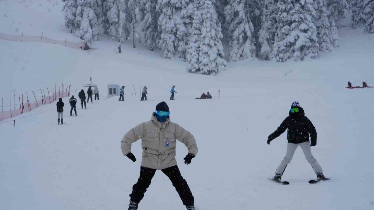 Ilgaz Dağı’nda hafta sonu yoğunluğu