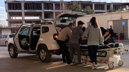 İnegöl’de yaralıyı bagajda acile getirdiler