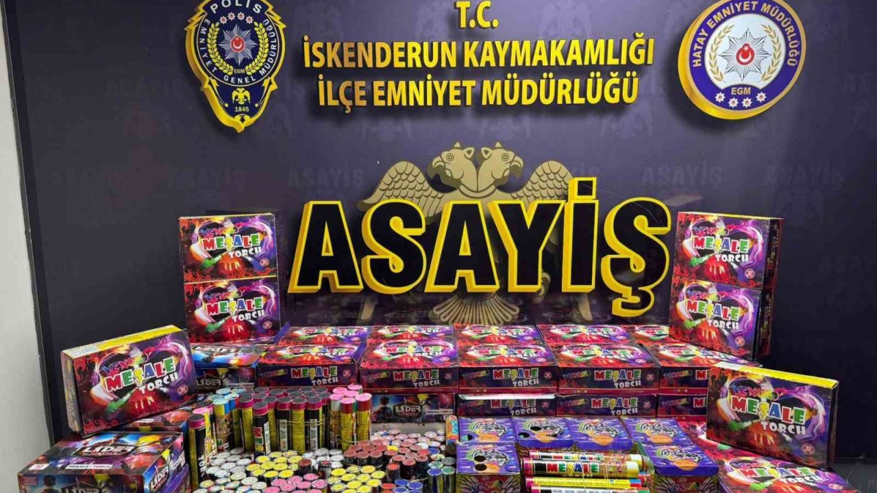 İskenderun’da patlayıcı madde satışı yapan işyerlerine denetim