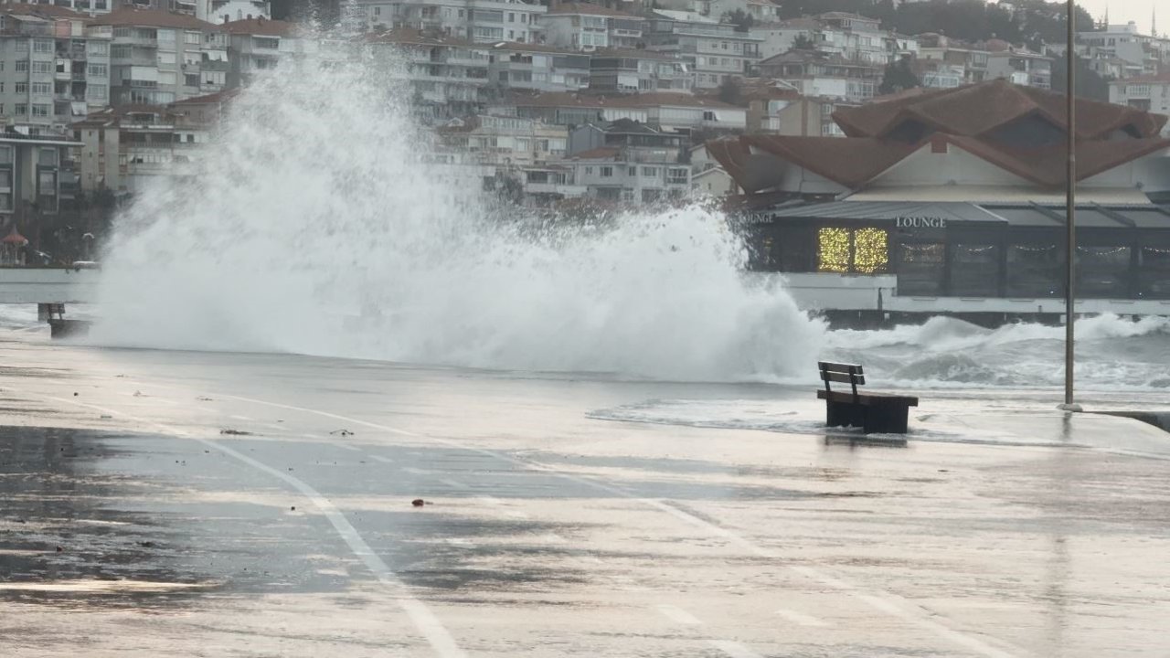 İstanbul’da lodos etkili oluyor