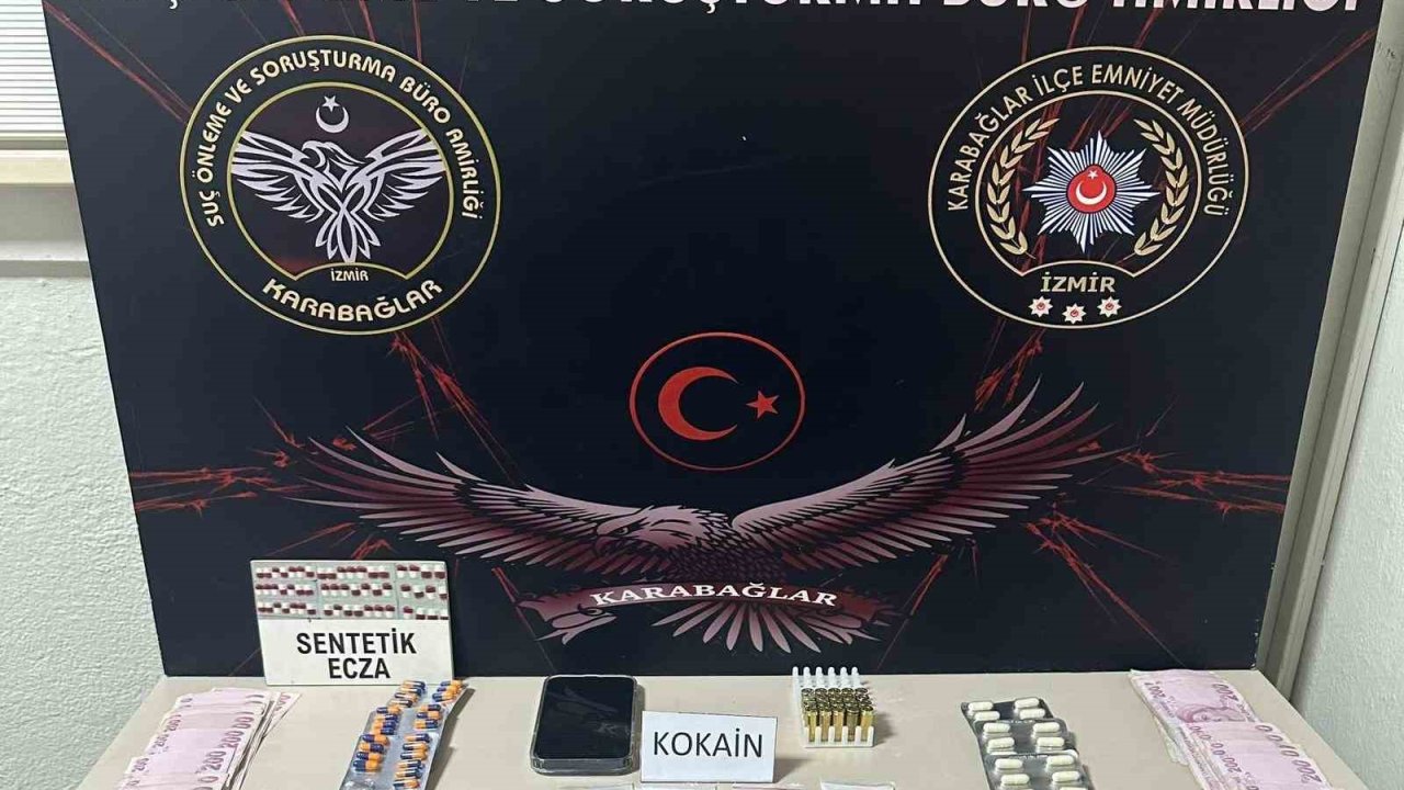İzmir’de uyuşturucu satan sevgililer yakalandı