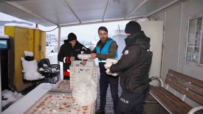 Kahta Belediyesi’nden karla mücadele seferberliği