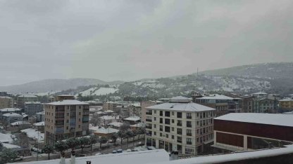 Kale beyaza büründü