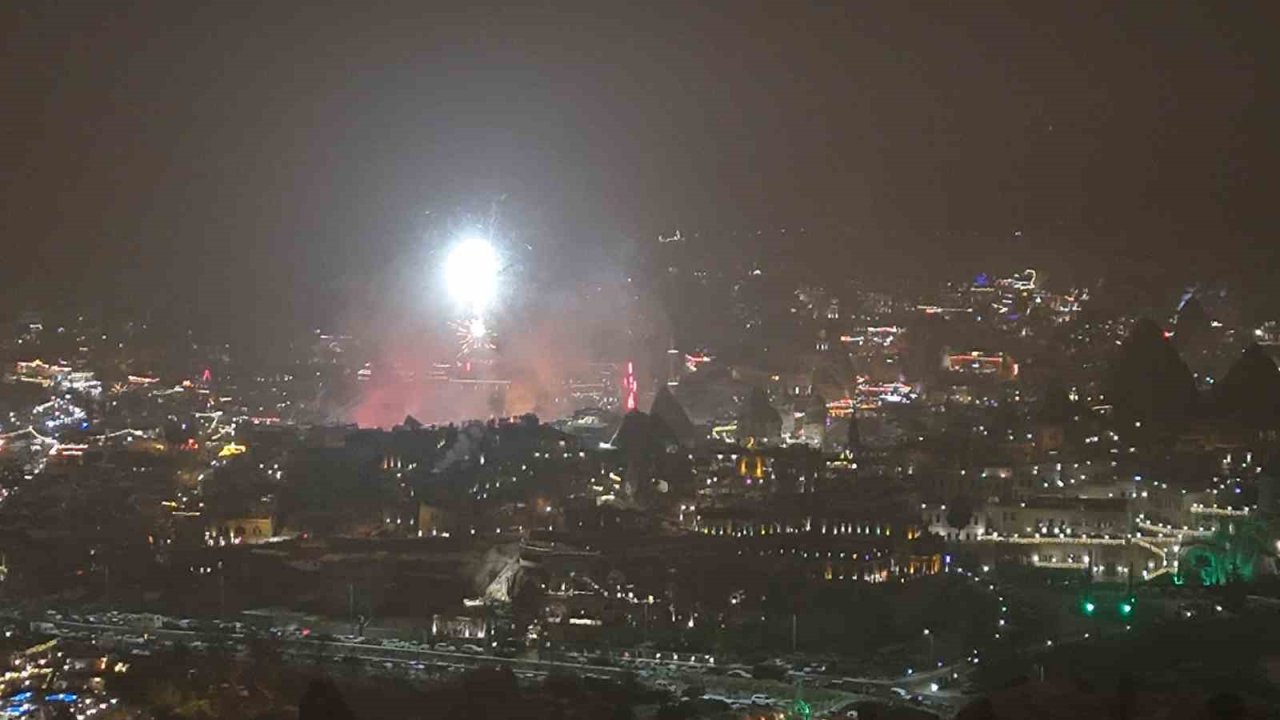 Kapadokya yılbaşında doldu taştı