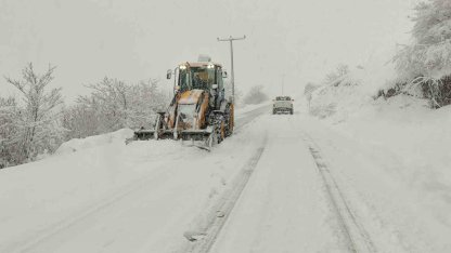 Kar alarmı: Bin 200 personel ve 354 araç sahada